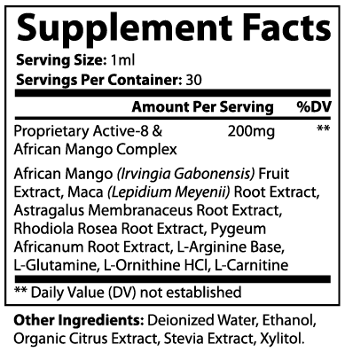 Liquid Herbal Drops Blend
